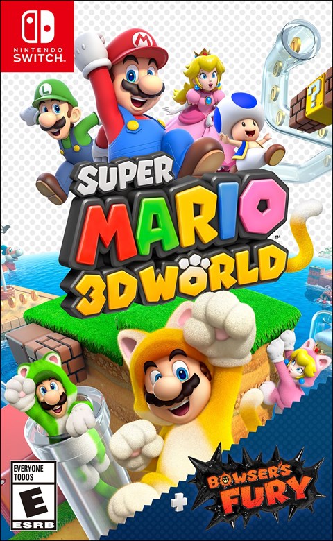 Super Mario 3D World + Bowser's Fury - Nintendo Switch - U.S. Version 