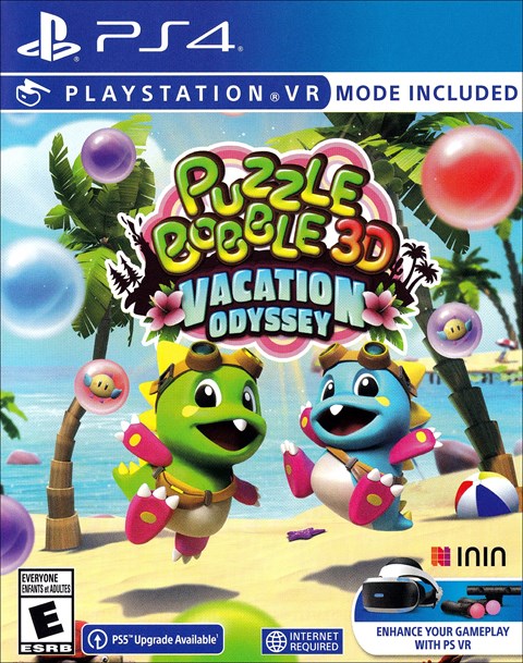 Puzzle Bobble 3D Vacation Odyssey, Jogo PS4