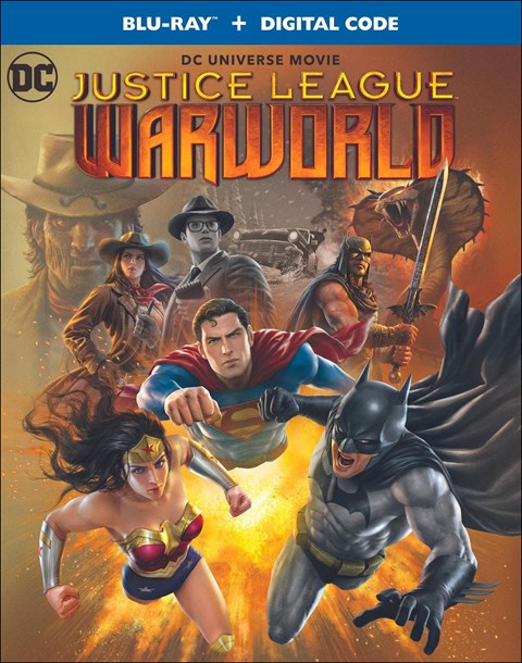 Rent Justice League: War World on Blu-ray GameFly