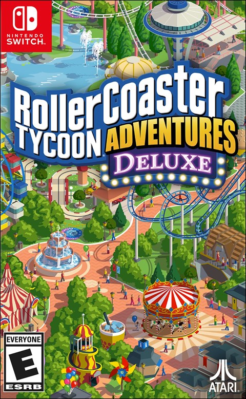 Rent Roller Coaster Tycoon Adventures Deluxe on Nintendo Switch