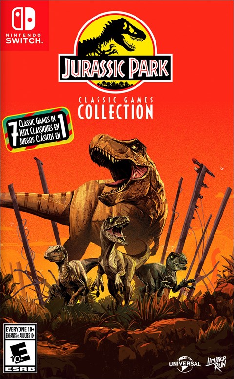 Rent Jurassic Park Classics Games Collection on Nintendo Switch