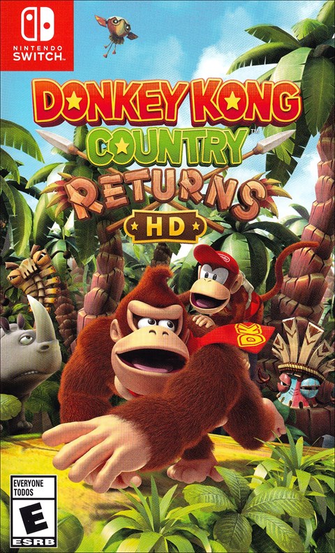 Rent Donkey Kong Country Returns HD on Nintendo Switch | GameFly