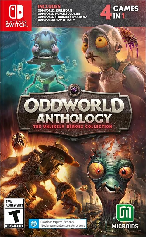 ゲームサイド VOL.20 ◆ Rent Oddworld Anthology: The Unlikely Heroes Collection on