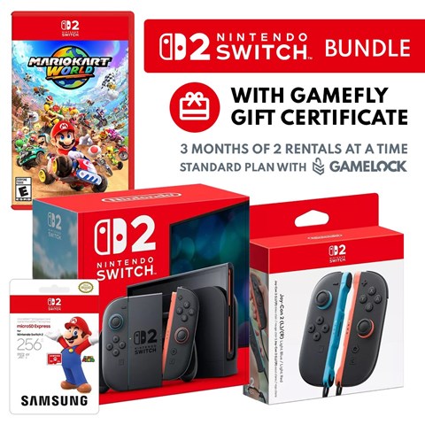 Buy Switch 2 Console Bundle With Game, Joy-Con at GameFly