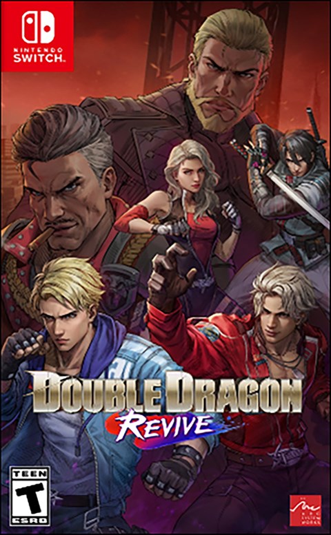 Jeu Nintendo Switch Double Dragon Revive - Neuf Sous Blister - Éditeur Microids - PEGI 16