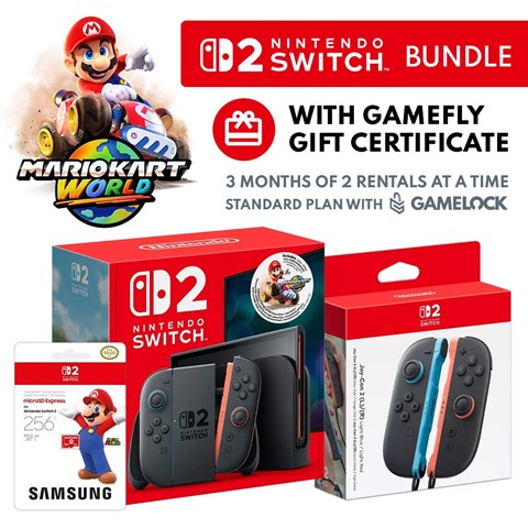 Buy Switch 2 Mario Kart Bundle W/Joy Con 2 at GameFly | GameFly