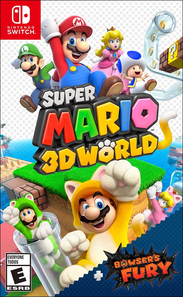 Super Mario 3D World + Bowser’s Fury - Nintendo Switch – OLED Model, Nintendo Switch, Nintendo Switch Lite