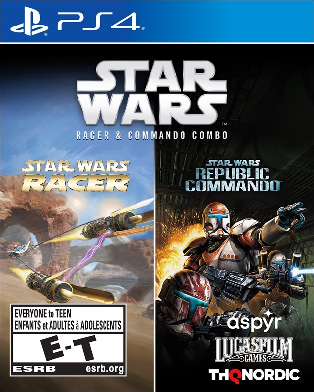 Star Wars Racer And Commando Combo