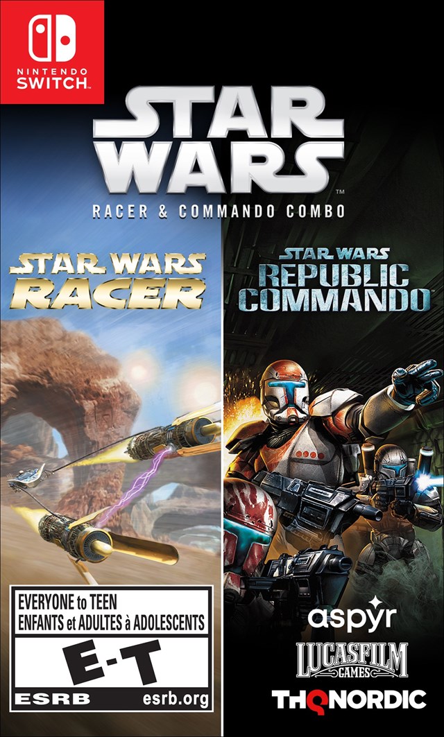 Star Wars Racer And Commando Combo