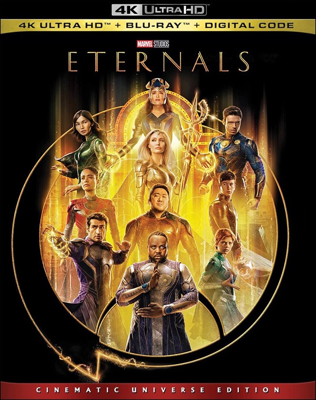 Eternals [Includes Digital Copy] [4K Ultra HD Blu-ray/Blu-ray] [2021]