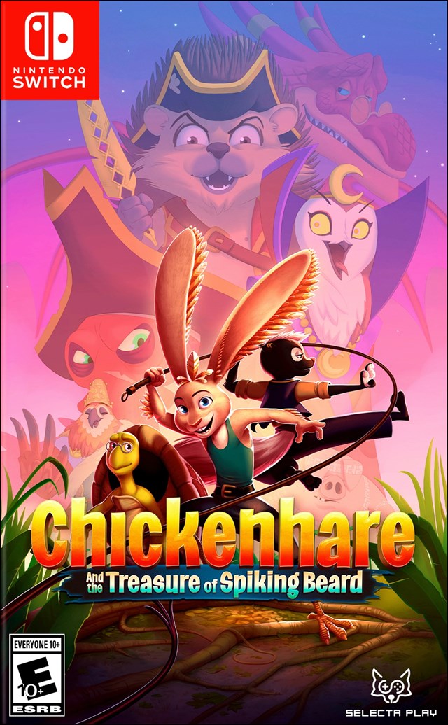 Chickenhare and the Treasure of Spiking Beard cover
