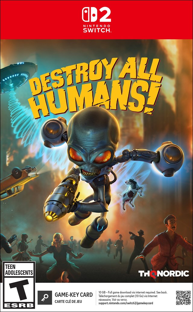 Destroy All Humans! cover