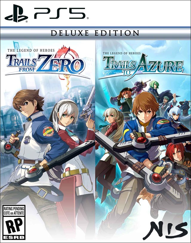 The Legend of Heroes: Trails from Zero / The Legends of Heroes: Trails to Azure - Deluxe Edition cover