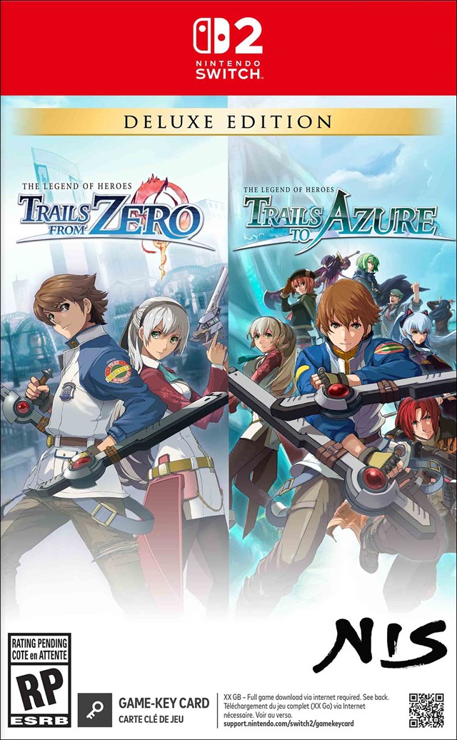 The Legend of Heroes: Trails from Zero / The Legends of Heroes: Trails to Azure - Deluxe Edition cover