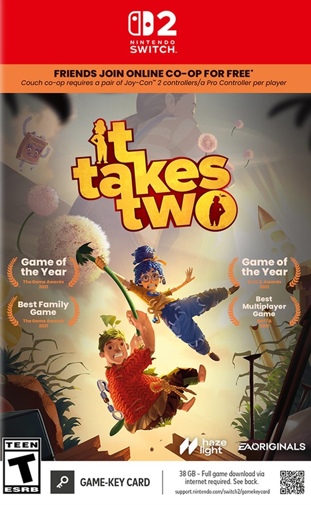 IT TAKES TWO (Game Key Card) for Nintendo Switch 2